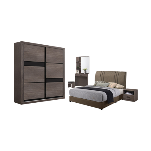 NC3855 MELAMINE BEDROOM SET