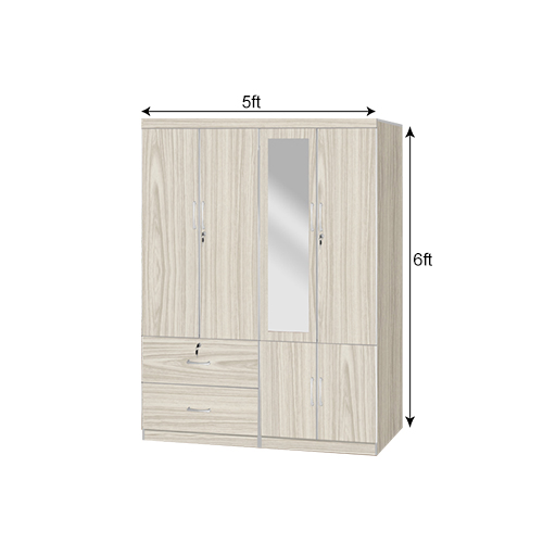 SY679 WARDROBE (4 DOORS)